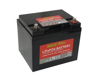 Maxtela 12V42AhLithium LiFePO4 storage Battery, LFP battery pack, deep cycle rechargeable battery, long life cycle MX042-12LF